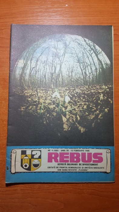 revista rebus 15 februarie 1986