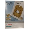 BBZ41FK TYPE K SAC ASPIRATOR X4 TYPE K 00468265 pentru aspirator BOSCH/SIEMENS