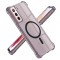 Husa MagSafe pentru Samsung Galaxy S21 5G G991, Techsuit, Shockproof Clear, Neagra