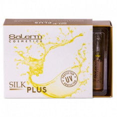 Silk Plus fiole piele scalp sensibila vopsit decolorare Salerm 12X5ML foto