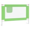 Balustrada de protectie pat copii, verde, 90x25 cm, textil