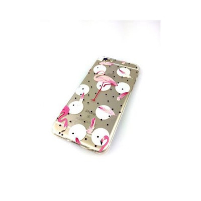 Husa APPLE iPhone 5\5S\SE - Ultra Slim Flamingo (Design No. 4) foto