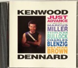 Kenwood Dennard &lrm;&ndash; Just Advance NM / NM cd jazz funk _Bg World, SUA, 1992