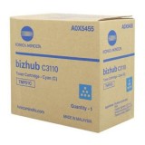 Cartus Original Konica Minolta C3110 A0X5455 TNP51C Cyan 5K