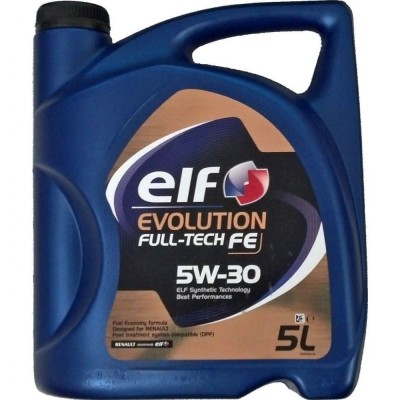 Ulei motor Elf Evolution FULL-TECH FE 5W30 5Litri, specificatie DPF foto