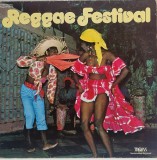 Various &ndash; Reggae Festival [ vinil, LP ] Trojan 1980 Germania _ NM / VG+ _ reggae