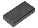 Carcasă universală ABS neagră 79mm x 149mm x 32mm