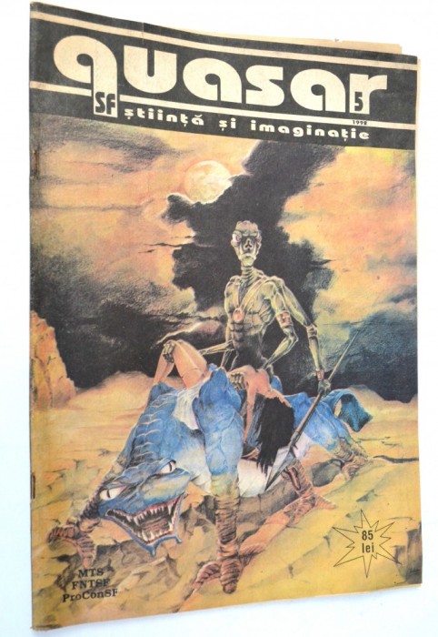 Revista SF Stiinta si imaginatie Quasar nr. 5 1992