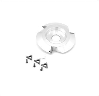 Freză triunghiulară 3 dinti diametru 100mm