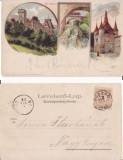 Brasov (Litho) - Litografie, Circulata, Printata