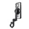 Sistem montare telefon pe ghidon motocicleta, TELESIN, compatibil iPhone 15 Pro, blocaj magnetic si siguranta, negru