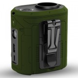 Ventilator Portabil Techsuit Z14 cu baterie externa 5000mAh, Verde