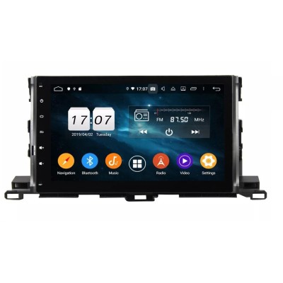 Navigatie Auto Multimedia cu GPS Toyota Highlander (2014 - 2018), Android, Display 9 inch, 2GB RAM +32 GB ROM, Internet, 4G, Aplicatii, Waze, Wi-Fi, U foto