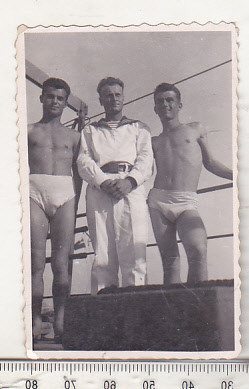 bnk foto Marinari la bordul navei Ialomita - 1958 foto