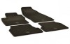 Covorase auto cauciuc Umbrella Ford Focus 2 II (2005-2010) - Set 4 buc, gri carbon, bordura inalta, sistem anti-alunecare