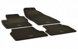 Covorase auto cauciuc Umbrella Ford Focus 2 II (2005-2010) - Set 4 buc, gri carbon, bordura inalta, sistem anti-alunecare