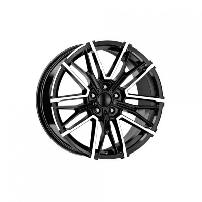 Set jante auto Kormetal R19 in 2 latimi 8.5J 9.5J ET30 ET40 5x120 BMW negru+diamond cut foto