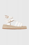 Answear Lab espadrile culoarea alb, cu platforma