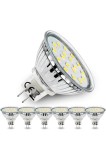 Lămpi LED MR16 GU5.3 cu lumină rece 12V, 5W, &icirc;nlocuiesc becul halogen de 45W, sursă de lumină LED 450lm A