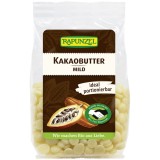 Unt de Cacao Dezodorizat Eco Bio Rapunzel 100% Natural - 100g - Pentru Cofetarie si Cosmetica