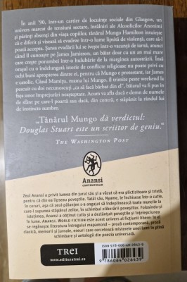 Douglas Stuart- Tanarul Mungo foto