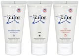 Set Lubrifianti Just Glide - Pe Baza De Apa + Anal + Aroma Capsune, 3 x 200 ml, Orion