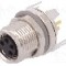 Conector M8, 4 pini, clasa etanseitate IP67, TE Connectivity - T4041037041-000