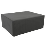 Outsunny Husă pentru mobilier de grădină exterior prelată de protecție exterioară anti-UV din polietilenă 235 x 190 x 90 cm gri | Aosom Romania