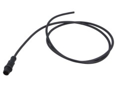Conector M12 mufă tată &icirc;n unghi aurit 5 PIN AMPHENOL