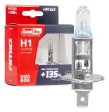Becuri halogen H1 12V 55W LumiTec Next Generation +135%, set 2