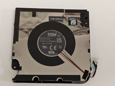 Cooler placa video Laptop, Dell, Precision 16 5680, 0C7W1C, 7C7W1C, EG75070S1-C860-S9A, DC2800138SL, BAPA0810R5HY011, DC2800138VL, 5V, 0.50A, GPU foto