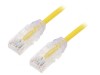Patch Cord UTP Cat6 LSZH Galben 0.5m