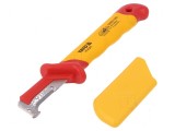 Cuţit pentru electricieni semirotundă 155mm - Cuţit electricieni semirotund 155mm