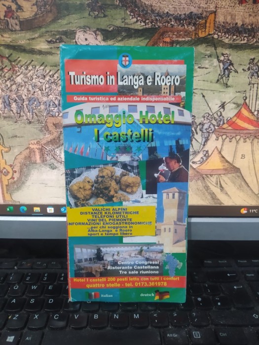 Alba e Langhe, Guida turistica ed aziendale indispensabile, hartă, Turismo in Langa e Roero, circa 2001, 193