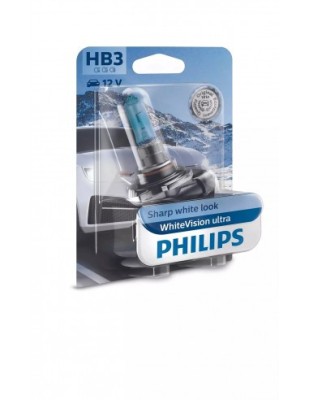 Bec auto Philips HB3 WHITE VISION ULTRA 12V 65W foto