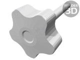 Buton de reglare M10, &Oslash;50mm, H32mm, L60mm