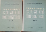 TEHNOLOGIE CHIMICA ORGANICA, 2 VOLUME, autori WINNACKER și WEINGAERTNER, 1958