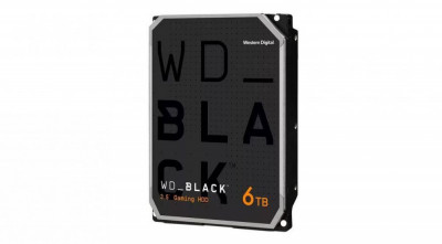 Hdd intern wd 3.5 6tb black 3.5 sata3 5400rpm 128mb foto