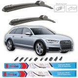Cumpara ieftin Stergatoare Audi A6 (Allroad 4GH) 2014-2018 &ndash; Set fata Flat
