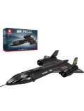 Cumpara ieftin Set de construcție Reobrix SR-71 Blackbird 1775+ piese &ndash; Avion militar de recunoaștere, model detaliat pentru colecție și decor