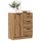 Gossi dulap, stejar artizanal, 60x30x70 cm, lemn prelucrat