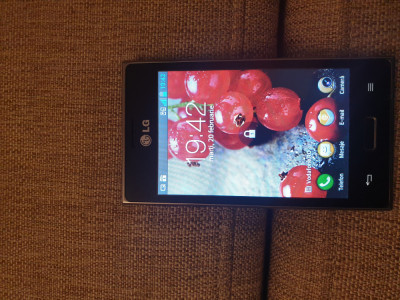 Smartphone Rar LG Optimus L5 E610 Black Liber retea Livrare gratuita! foto