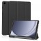 Husa pentru Samsung Galaxy Tab A9, Techsuit, Flex Trifold, Neagra