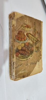 Carte de bucate - Elisabeta Ciortan , Xenia Nicolau , ANUL 1961, CITITI DESCRIEREA . foto