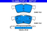 ATE 13.0460-7137.2 set placute frana,frana disc