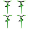 Gossi aspersoare rotative 4 buc. verde si negru 16x13,5x25,5cm abs&amp;pp