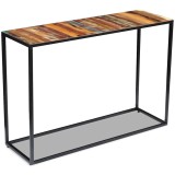 Cumpara ieftin Masa consola, 110x35x76 cm, lemn masiv reciclat