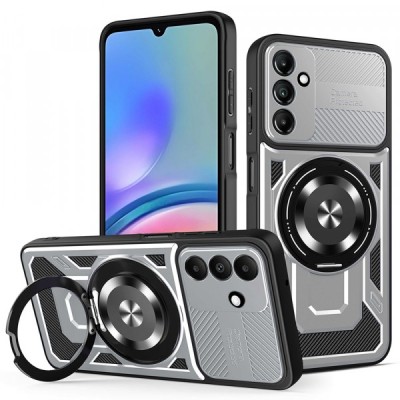 Husa pentru Samsung Galaxy A05s A057, Techsuit, RuggedCam, Gri foto