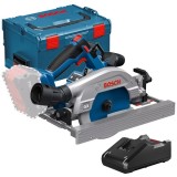 Bosch GKS 18V-57-2 GX + GAL 18V-40 - Fierastrau circular fara acumulatori Li-Ion 18 V - Ah 165x20 mm valiza speciala + Incarcator acumulatori