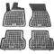Set covorase auto din cauciuc Audi A6 (C7), 01.2011-2018; A7 (4G), 10.2010-2018, presuri tip tavita marca Rezaw Plast